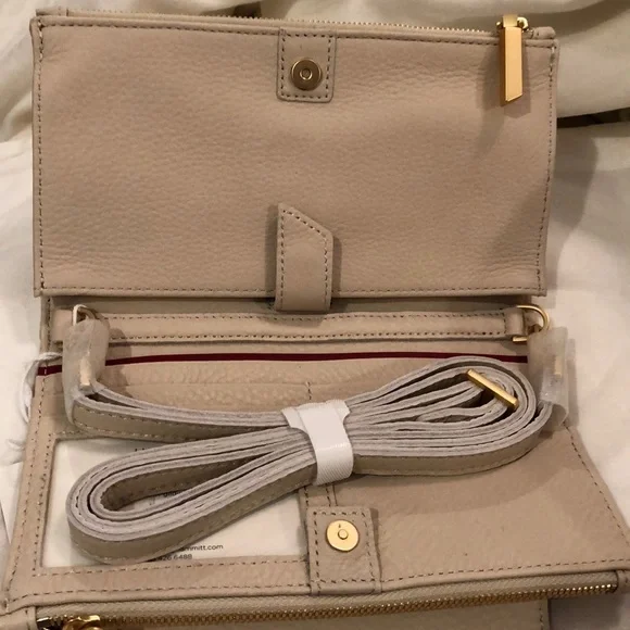 HAMMITT LEVY BENJAMIN CROSSBODY/CLUTCH/SHOULDER in Dandelion Gingham NWT - Picture 5 of 10